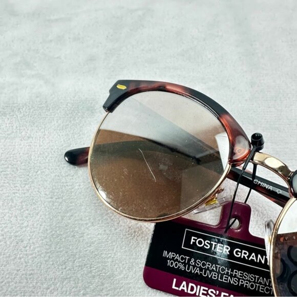 Foster Grant Fashion Sunglasses Tortoise Bundle Tinted Women's Luxury Designer - Picture 6 of 10